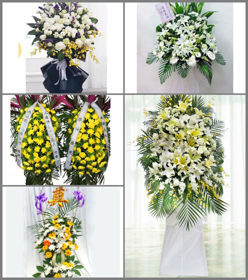 福建福州长乐市金峰镇仙高村白事花篮预定